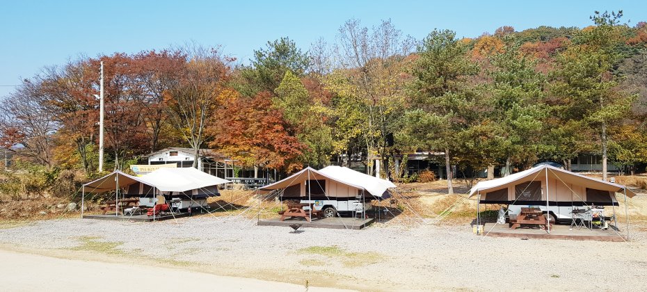 龙仁 松园 Glamping Park Camping Tour  &amp; Everland