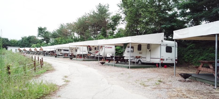 龙仁 松园 Glamping Park Camping Tour  &amp; Everland