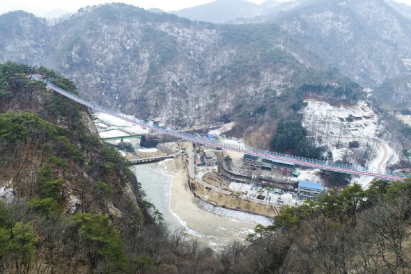 原州小金山吊桥원주 소금산 출렁다리 (2/23)