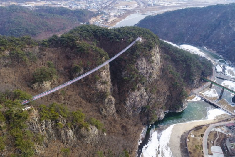 原州小金山吊桥원주 소금산 출렁다리 (5/23)