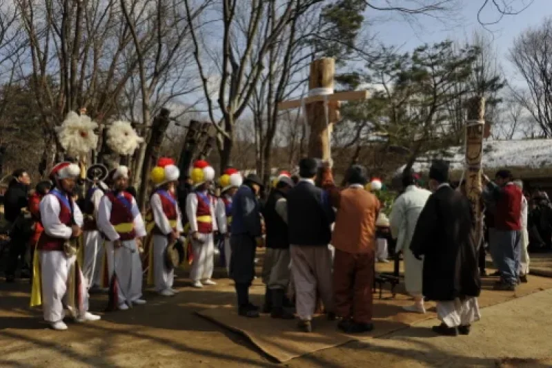 韩国民俗村元宵节特别活动 (2/6)