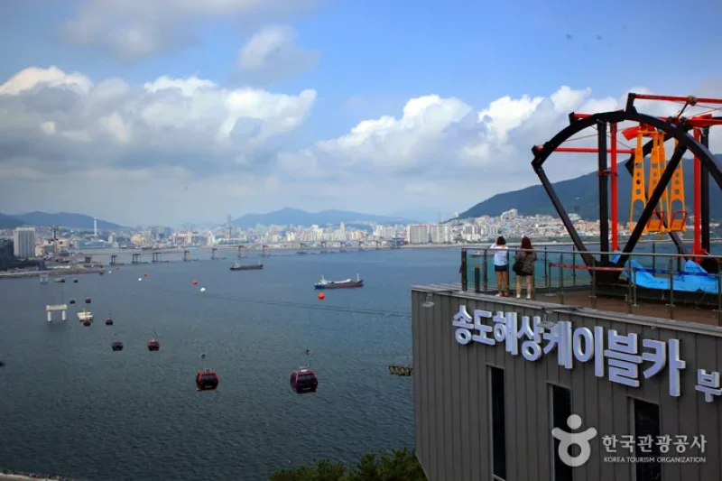 松岛海上缆车부산 송도해상케이블카