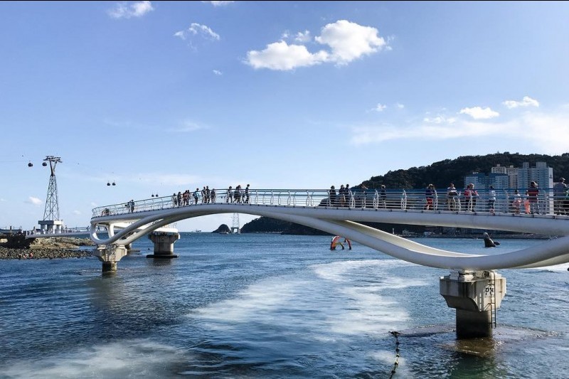 松岛云端散步路（天空步道） 송도 구름산책로(스카이워크)