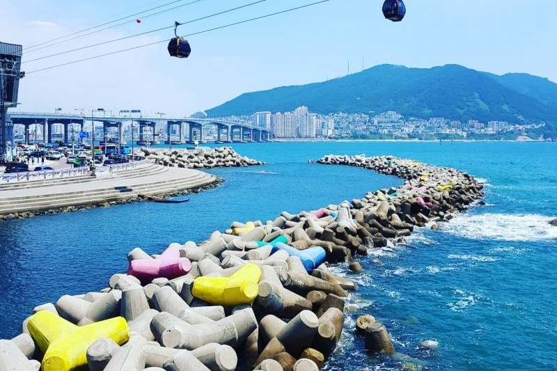 松岛云端散步路（天空步道） 송도 구름산책로(스카이워크)