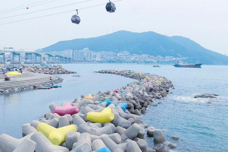 松岛云端散步路（天空步道） 송도 구름산책로(스카이워크)