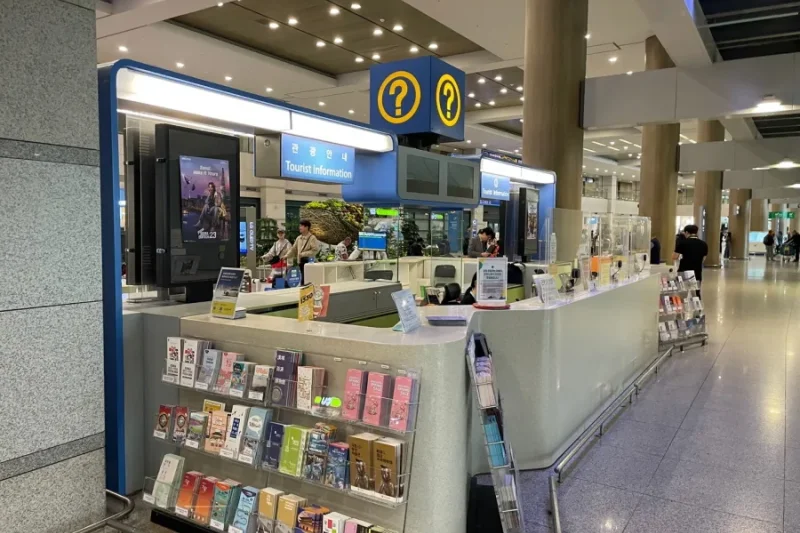 仁川国际机场旅游服务台（第一航站楼东边） (4/6)