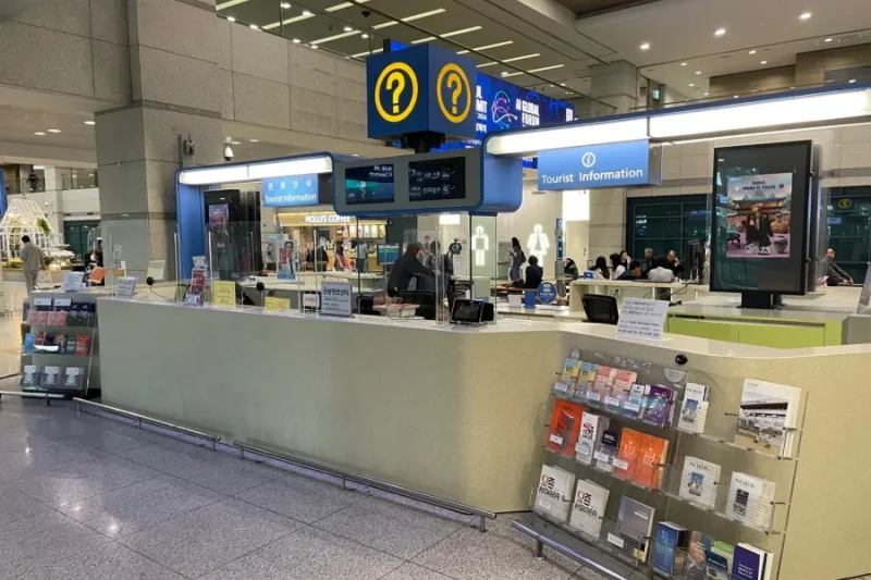 仁川国际机场旅游服务台（第一航站楼东边） (6/6)