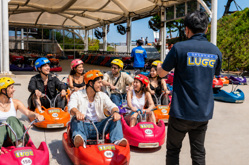 江华岛 Luge 滑车 3 次券与首尔往返接送包车套餐 (1/16)